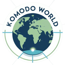 Elegant Logo for Komodo World Travel Company